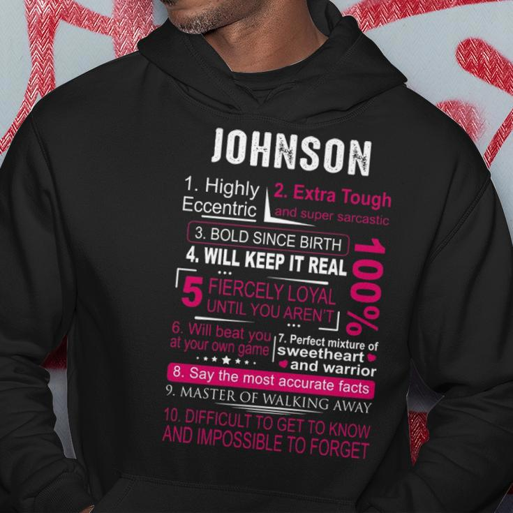Johnson Name Gift Johnson V2 Hoodie Funny Gifts
