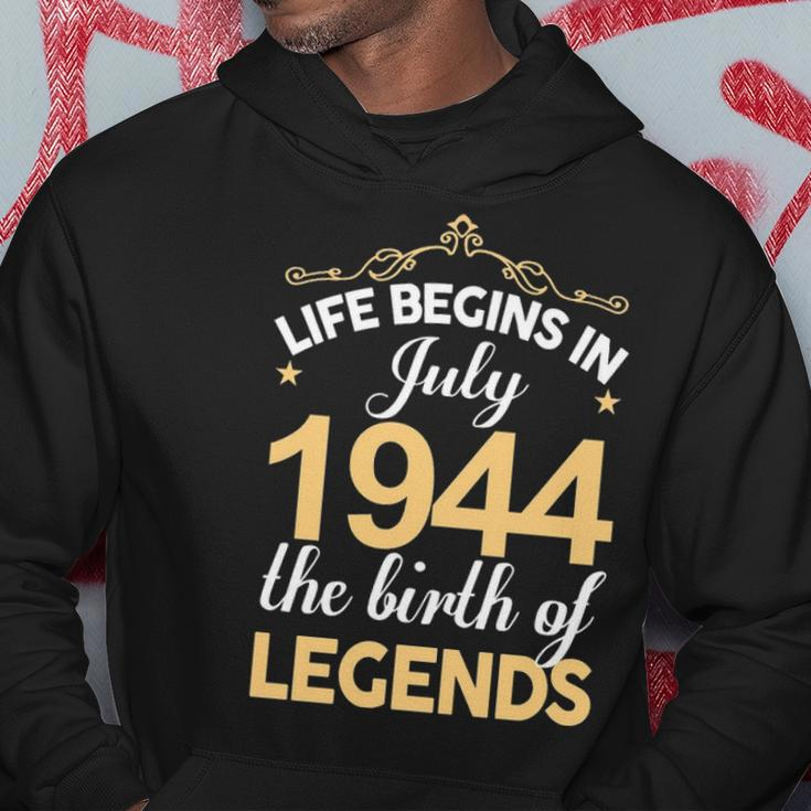 July 1944 Birthday Life Begins In July 1944 V2 Hoodie Funny Gifts