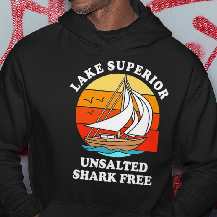 Lake Superior Unsalted Shark Free Hoodie Unique Gifts