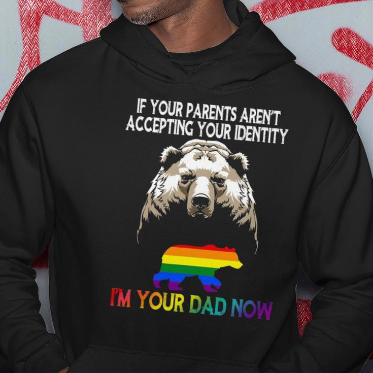 Lgbt Daddy Bear Gay And Lesbian Pride Im Your Dad Now Father Hoodie Unique Gifts