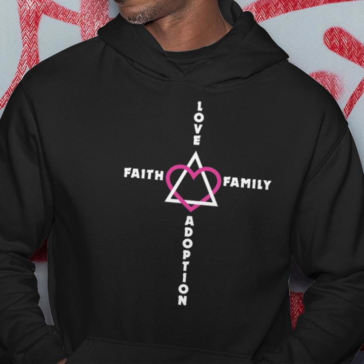 Love Faith Family Adoption Family Children Adoption Day Hoodie Unique Gifts