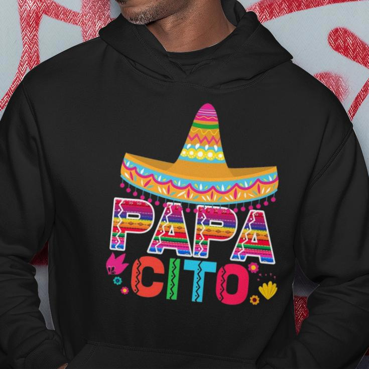Mens Funny Fathers Day Gift For Men Papacito Dad Hoodie Unique Gifts