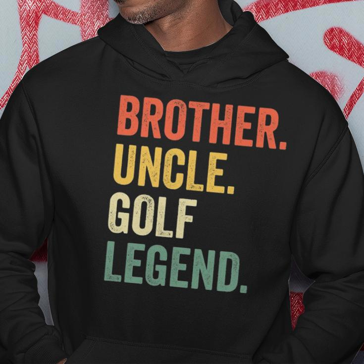 Mens Funny Golfer Brother Uncle Golf Legend Vintage Retro Golfing Hoodie Unique Gifts