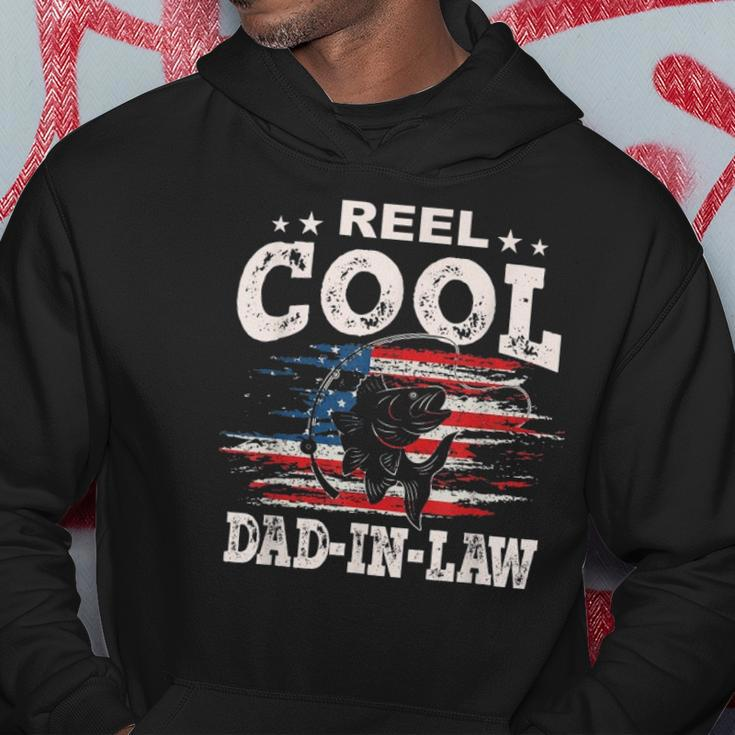 Mens Gift For Fathers Day Tee - Fishing Reel Cool Dad-In Law Hoodie Unique Gifts