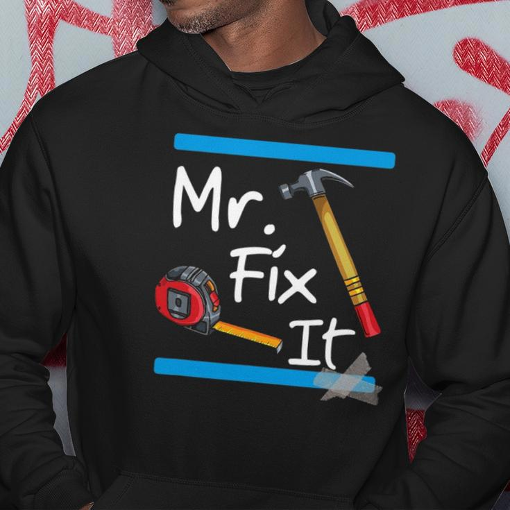 Mens Mr Fix It - Fixer Upper Tools Hoodie Unique Gifts
