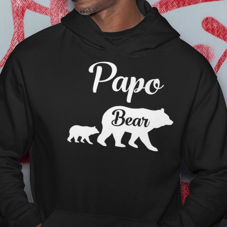 Mens Papo Bear Funny Gift Hoodie Unique Gifts