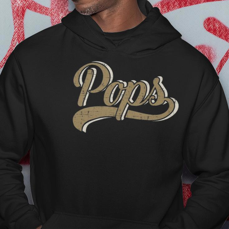 Mens Pops For Dad And Fathers Day From Daughter Or Son Hoodie Unique Gifts