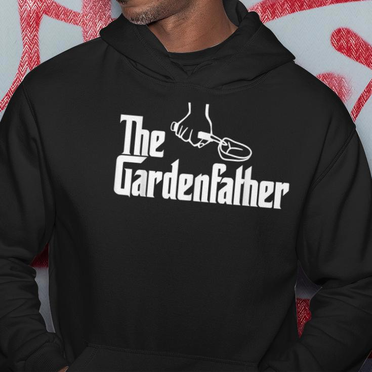 Mens The Gardenfather Funny Gardener Gardening Plant Grower Hoodie Unique Gifts