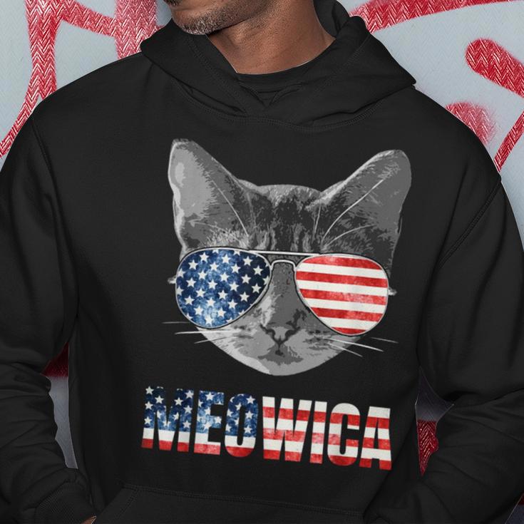 Meowica Funny Cat Patriotic Usa Shirt American Flag 544 Trending Shirt Hoodie Funny Gifts