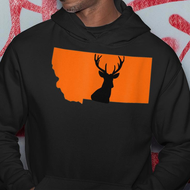 Montana Hunting Hunter Deer Elk Mt State Outdoor Archer Bow Hoodie Personalized Gifts
