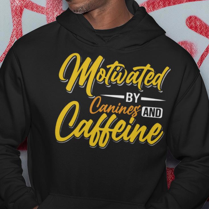 Motivated By Caffeine And Canine 803 Trending Shirt Hoodie Funny Gifts