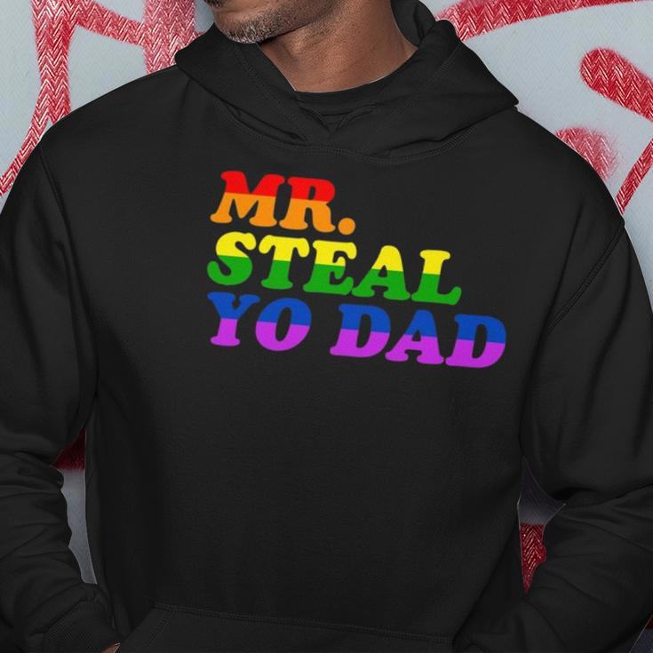 Mr Steal Yo Dad - Gay Pride Month Parade Steal Your Dad Hoodie Unique Gifts