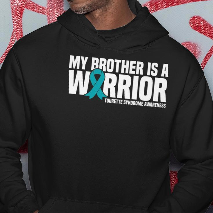 My Brother Is A Warrior Tourette Syndrome Awareness Hoodie Unique Gifts