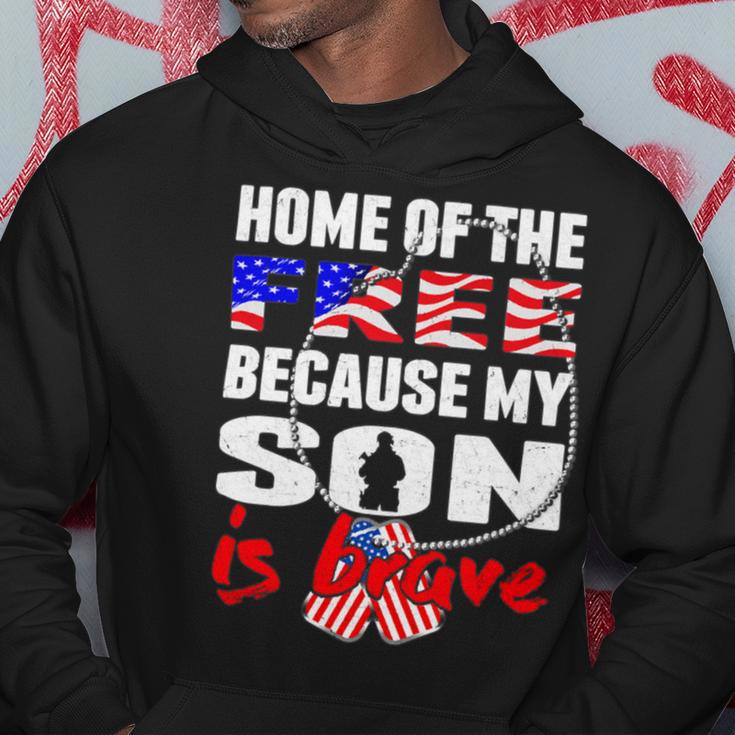 My Son Is Brave Home Of The Free Proud 716 Shirt Hoodie Funny Gifts