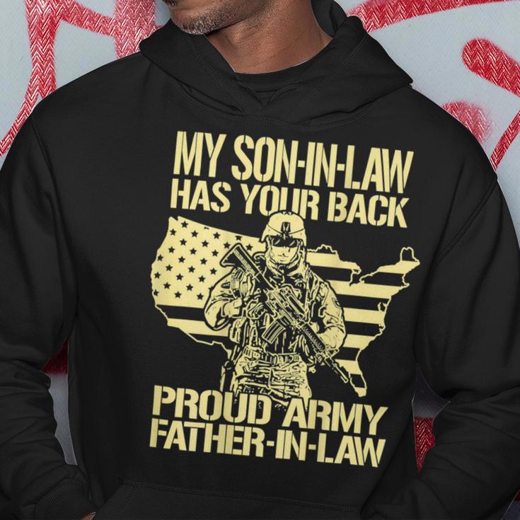 My Soninlaw Has Your Back Proud Army 688 Shirt Hoodie Funny Gifts