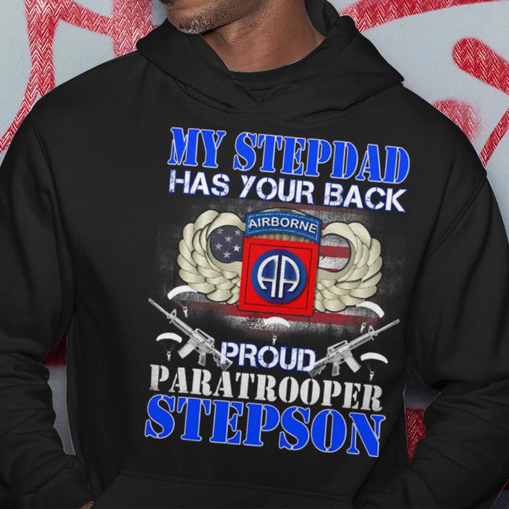 My Stepdad Has Your Back Proud Army 685 Shirt Hoodie Funny Gifts