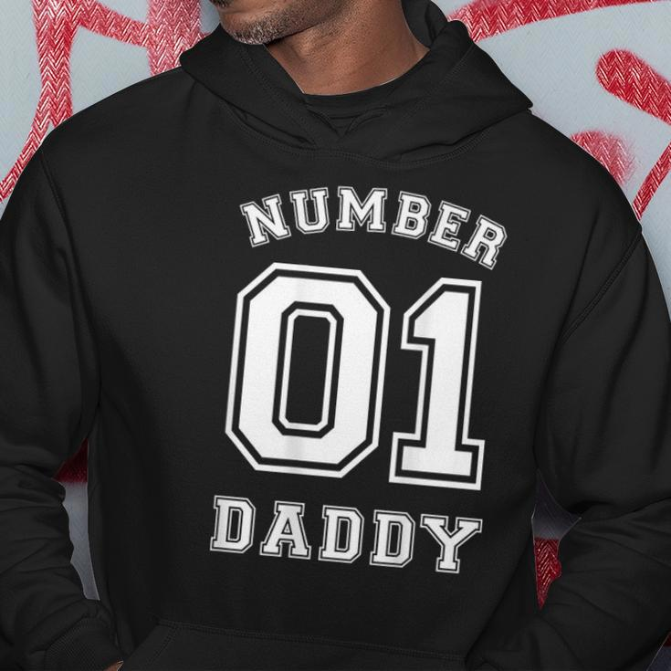 Number 1 Dad Jersey Style For Fathers Day Hoodie Personalized Gifts