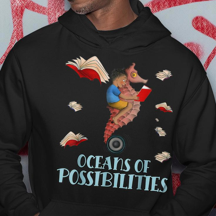 Oceans Of Possibilities Summer Reading 2022 Librarian Hoodie Unique Gifts