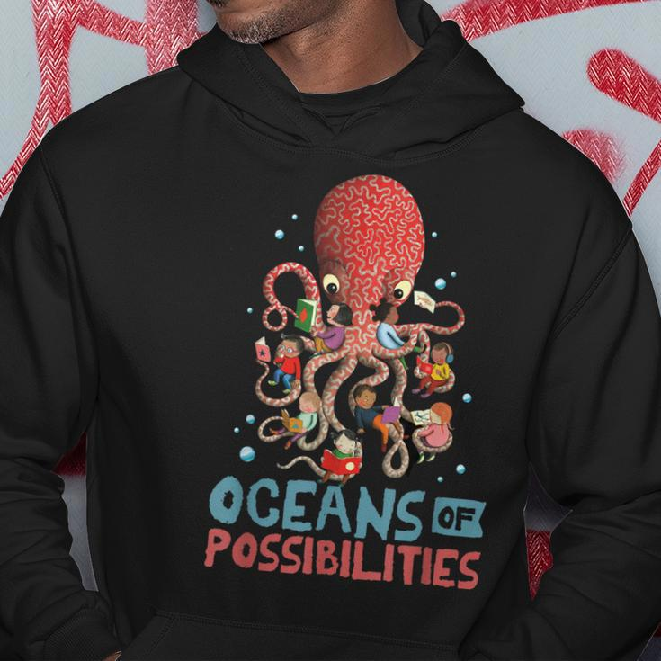 Oceans Of Possibilities Summer Reading 2022 Octopus Hoodie Unique Gifts