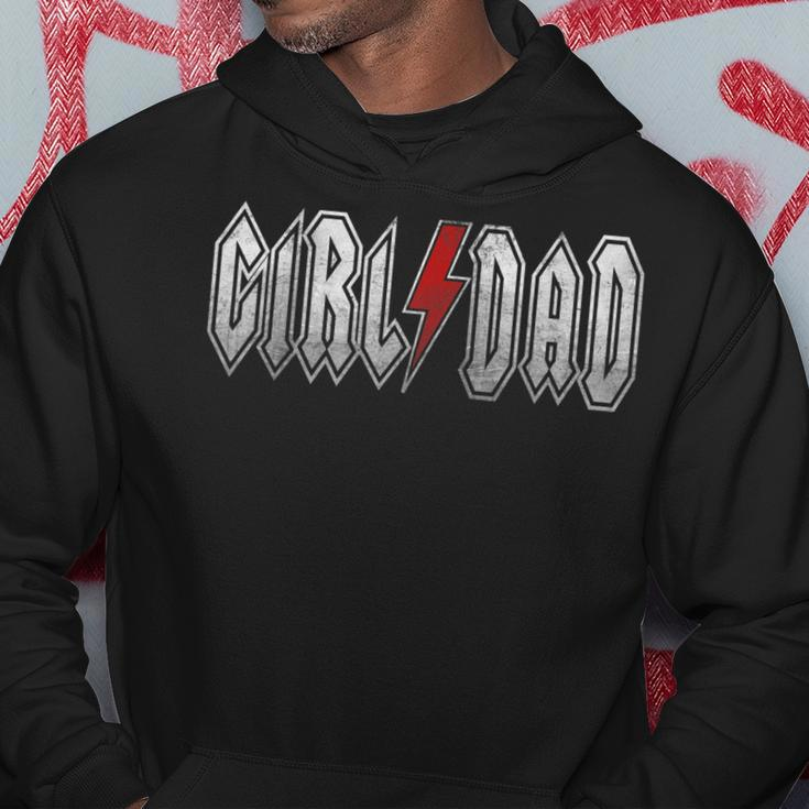 Outnumbered Dad Of Girls Men Fathers Day For Girl Dad V2 Hoodie Unique Gifts