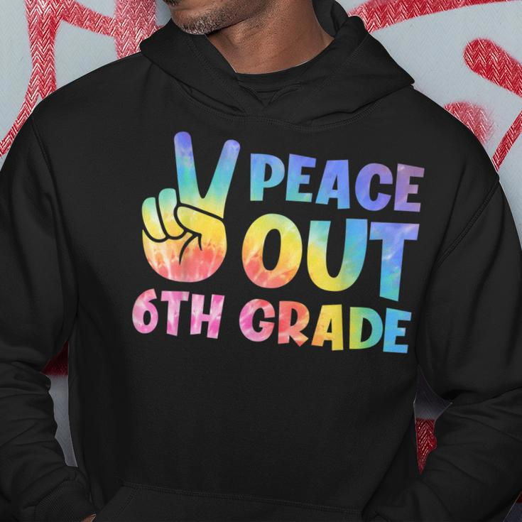 Peace Out 6Th Grade 2022 Graduate Happy Last Day Of School Hoodie Unique Gifts