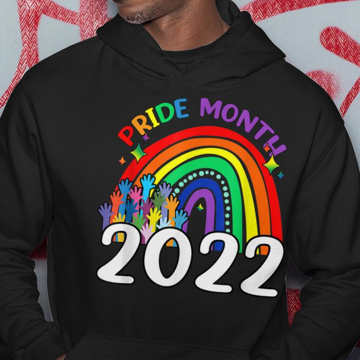 Pride Month 2022 Lgbt Rainbow Flag Gay Pride Ally Hoodie Unique Gifts