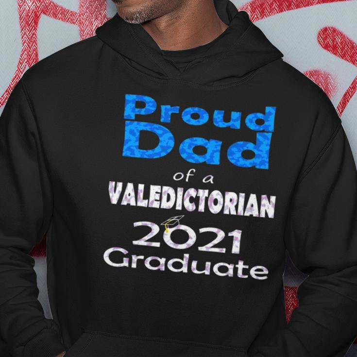 Proud Dad Valedictorian Cum Laude Class Of 2021 Graduate Hoodie Unique Gifts