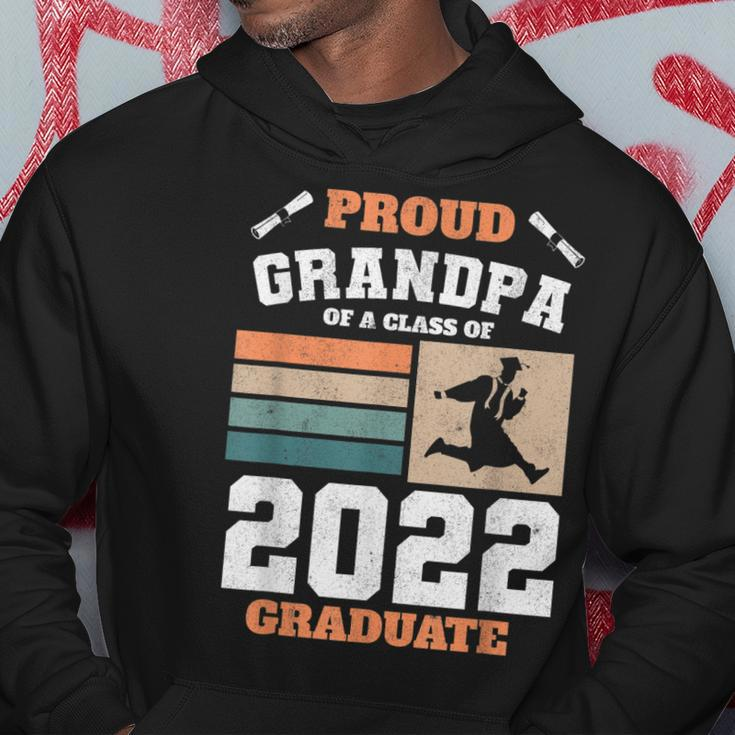 Proud Grandpa Of A Class Of 2022 Graduate Senior Graduation Hoodie Personalized Gifts