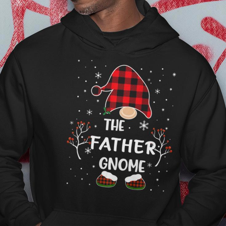Red Buffalo Plaid Matching The Father Gnome Christmas Hoodie Unique Gifts