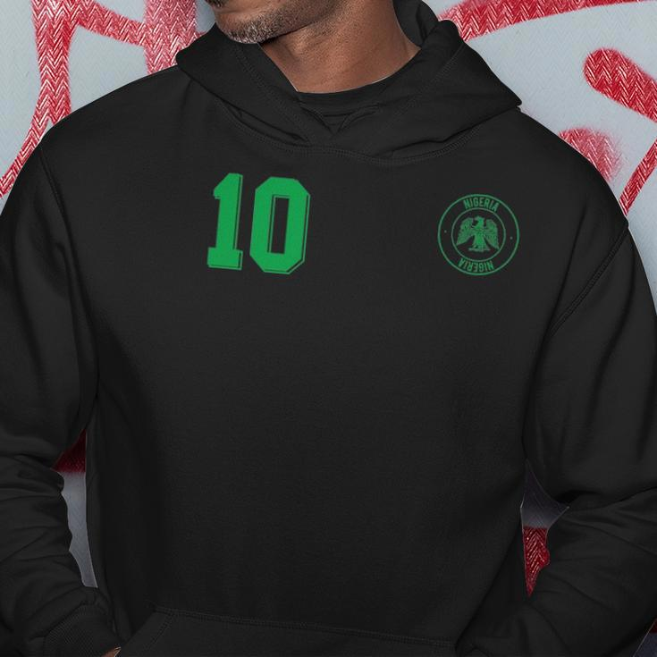 Retro Nigeria Football Jersey Nigerian Soccer Away Hoodie Unique Gifts
