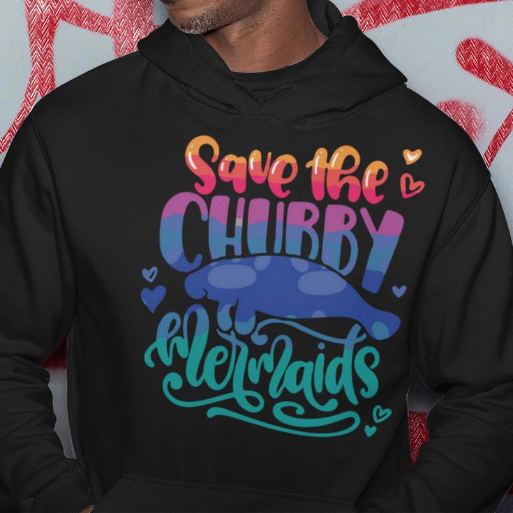 Save The Chubby Mermaids Funny Mermaid Hoodie Funny Gifts