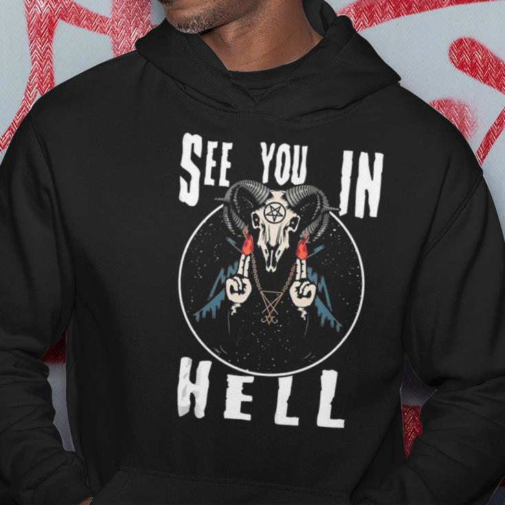 See You In Hell Satan Hoodie Unique Gifts