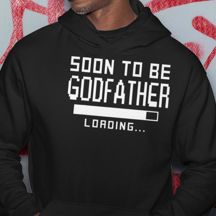 Soon To Be A Godfather Loading Baby Shower 2021 Gift Hoodie Unique Gifts