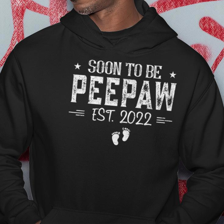 Soon To Be Peepaw Happy Fathers Day Est 2022 Ver2 Hoodie Unique Gifts