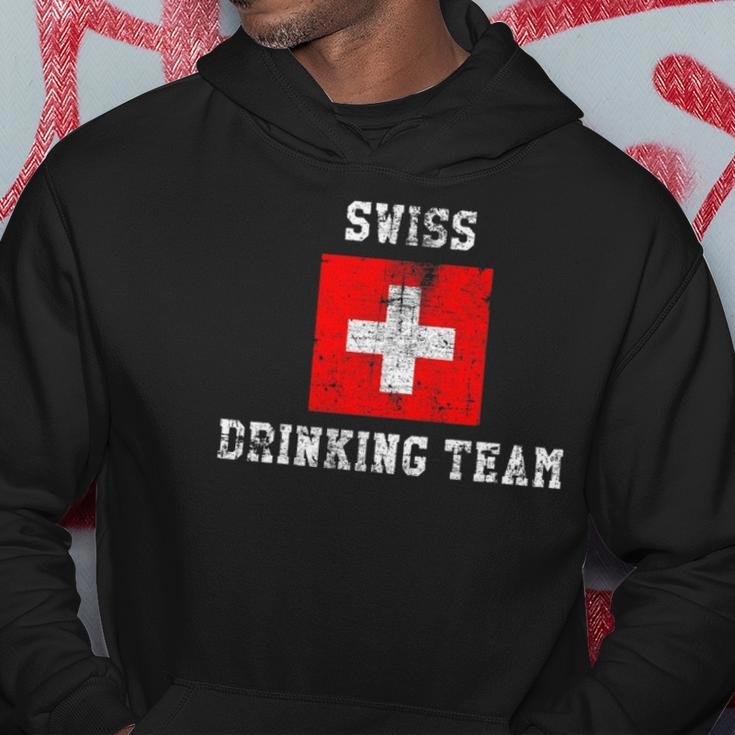 Swiss Drinking Team Funny National Pride Gift Hoodie Unique Gifts