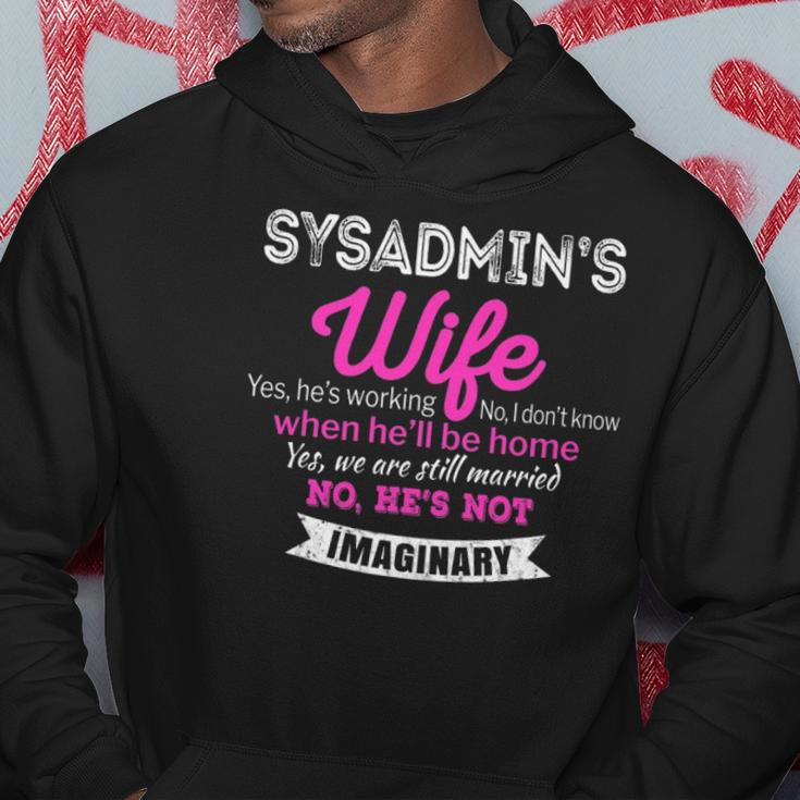 Sysadmins Wife Gift Funny Wedding Anniversary Hoodie Unique Gifts