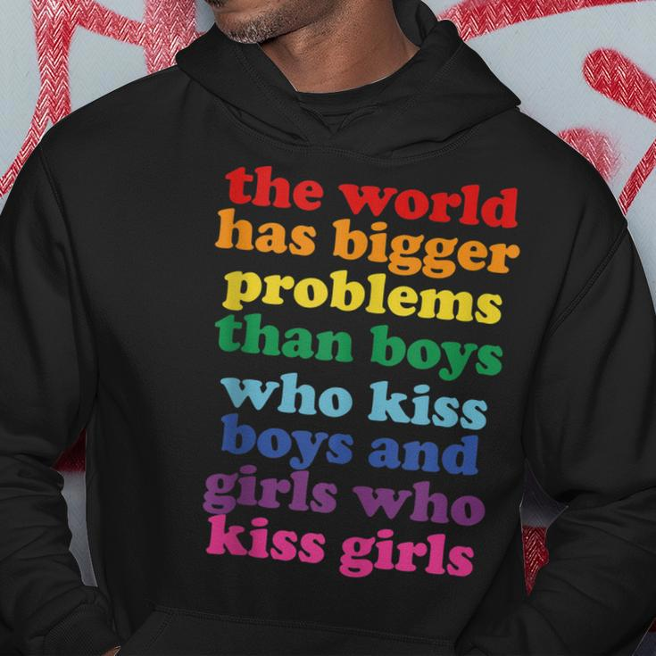The World Has Bigger Problems Lgbt Community Gay Pride Hoodie Unique Gifts