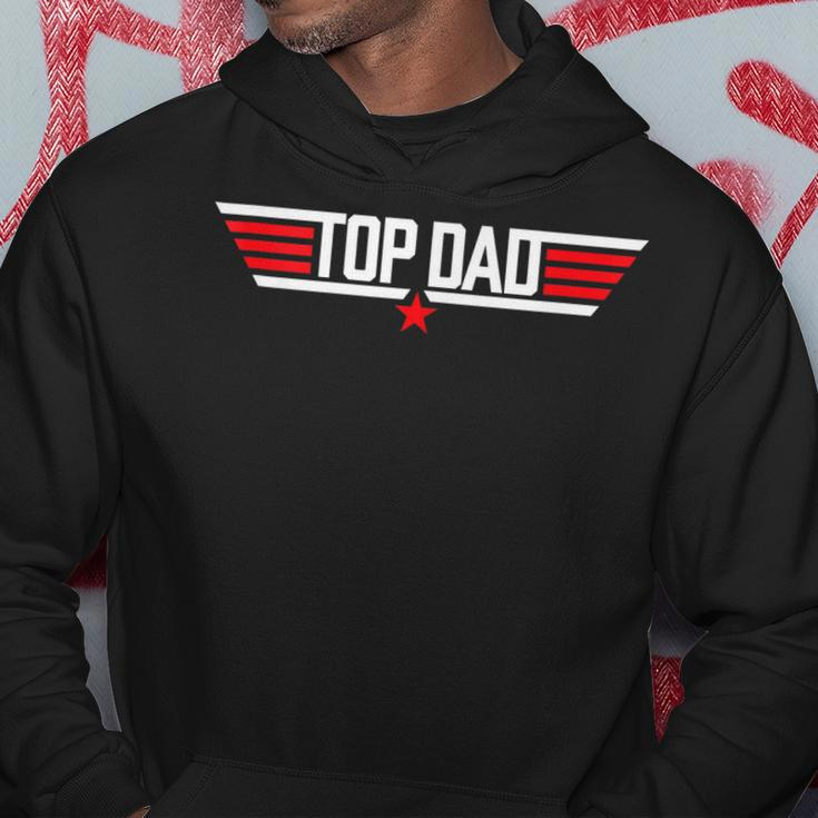 Top Dad Funny 80S Father Air Humor Movie Gun Fathers Day Hoodie Unique Gifts