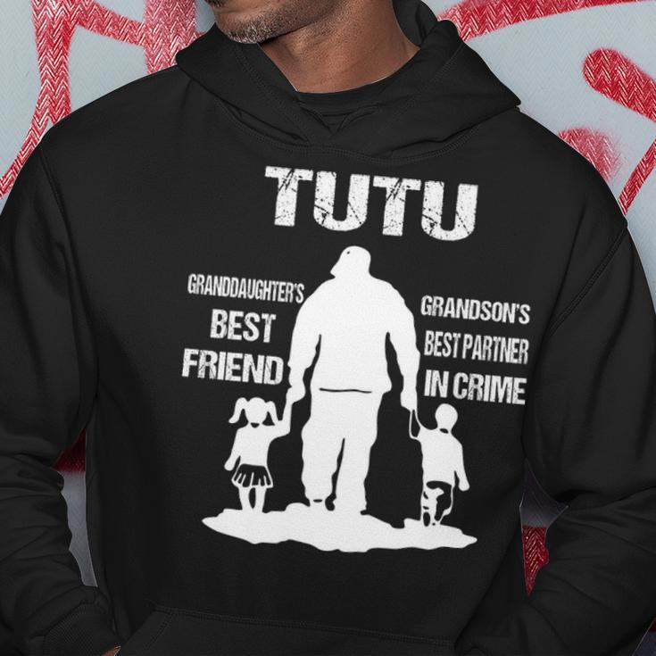 Tutu Grandpa Gift Tutu Best Friend Best Partner In Crime Hoodie Funny Gifts