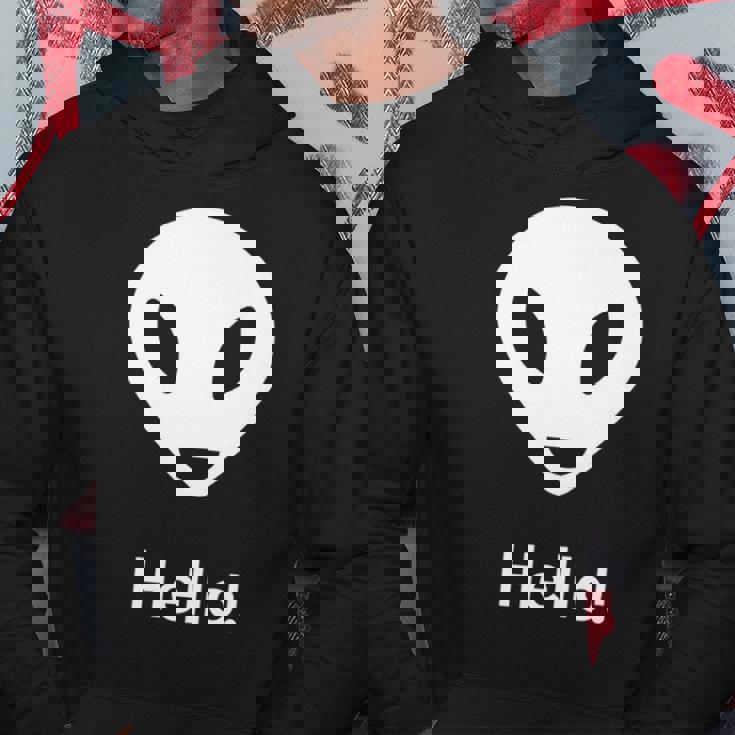 Ufo Alien Hello Science Fiction Lover Hoodie Unique Gifts