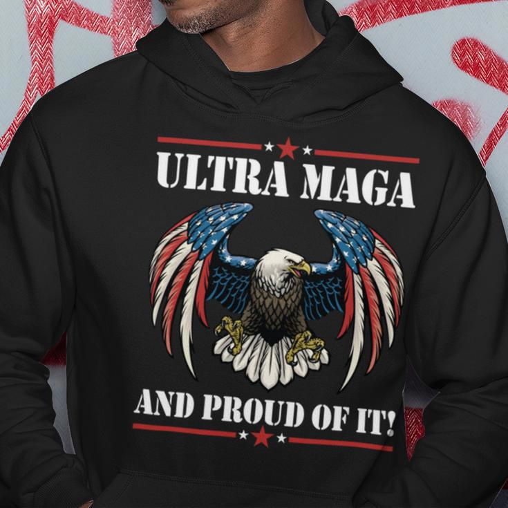 Ultra Maga Eagle Vintage Hoodie Funny Gifts