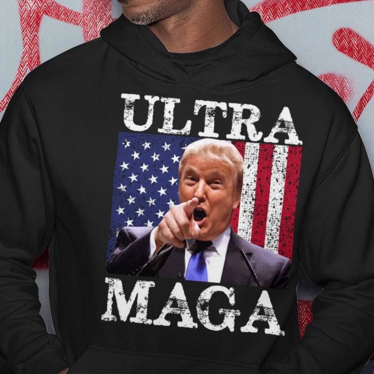 Ultra Maga Ultra Maga Funny Ultra Maga 2024 Ultra Maga And Proud Of Itultra Maga Proud Hoodie Funny Gifts