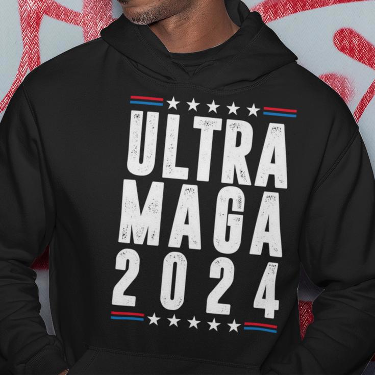 Ultra Maga Ultra Maga Funny Ultra Maga 2024 Ultra Maga And Proud Of Itultra Maga Proud V2 Hoodie Funny Gifts