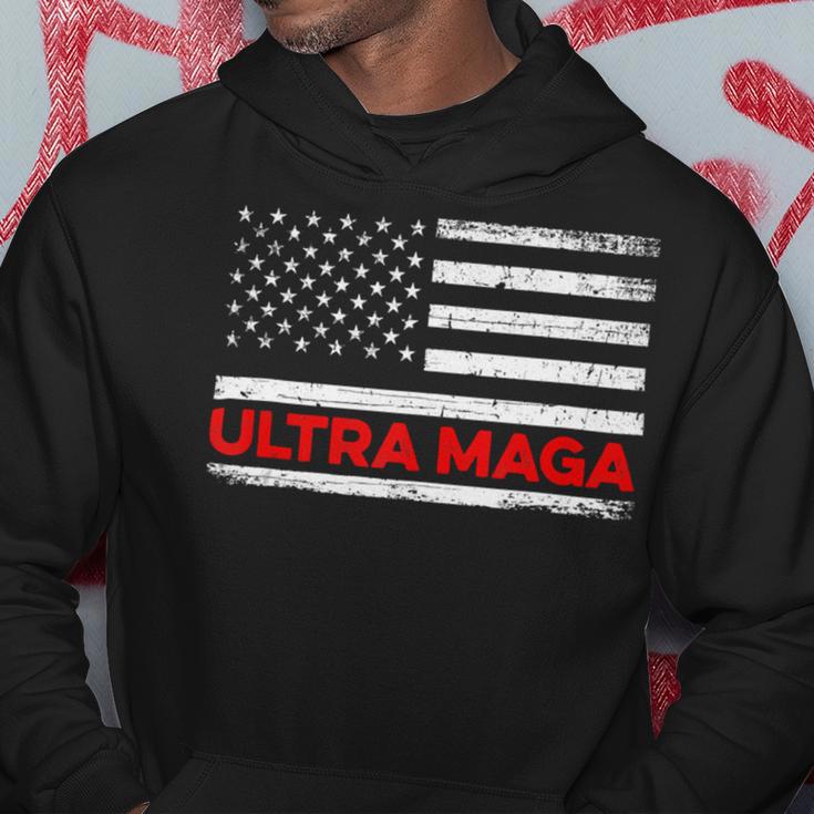 Ultra Maga United State Flag V2 Hoodie Funny Gifts