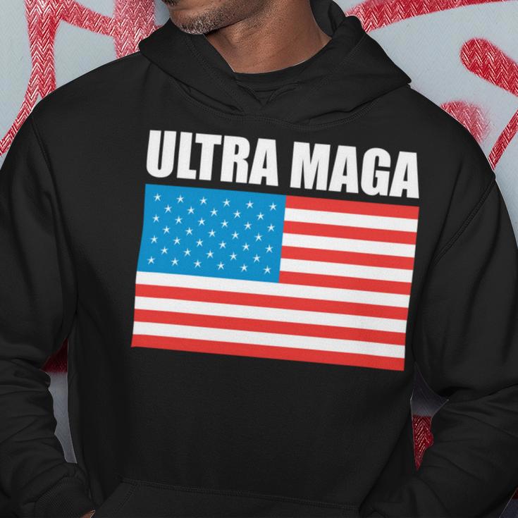 Ultra Maga Us Flag Hoodie Funny Gifts