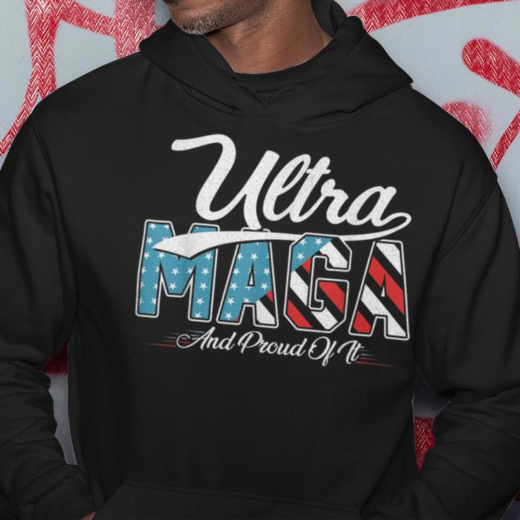 Ultra Mega And Proud Of It Pro Trump Patriotic Republicanultra Mega And Proud Of It Pro Trump Patriotic Republican Hoodie Funny Gifts