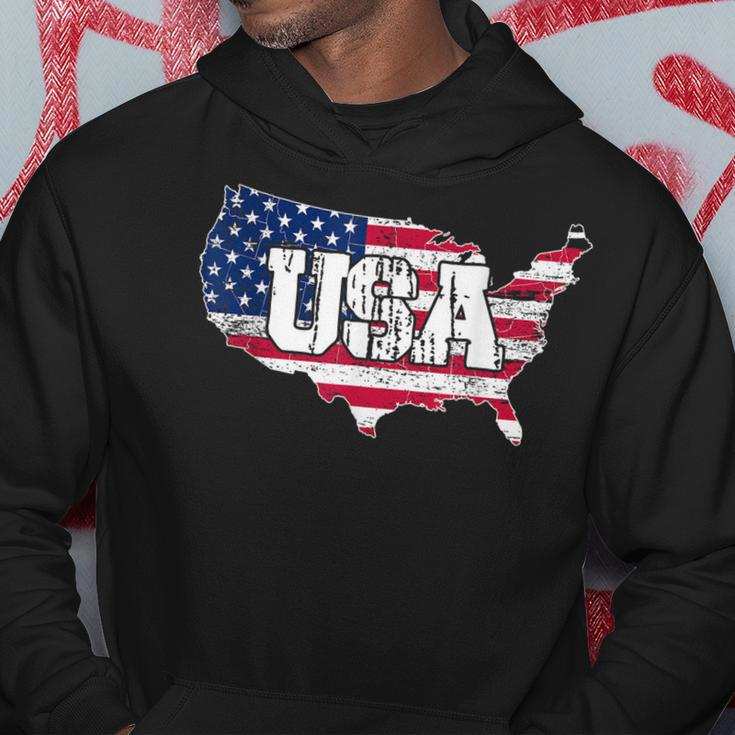 Usa American Flag United States Of America 4Th Of July Hoodie Unique Gifts