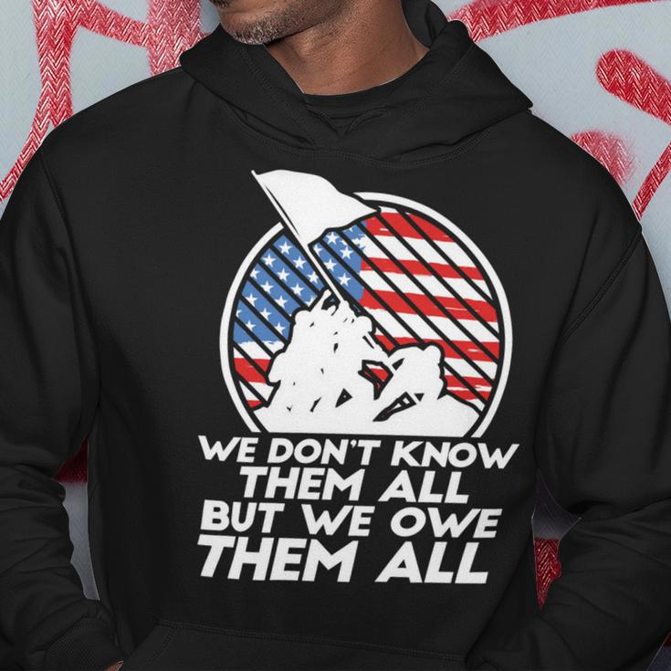 Veteran Veterans Day Us Veterans We Owe Them All 521 Navy Soldier Army Military Hoodie Unique Gifts