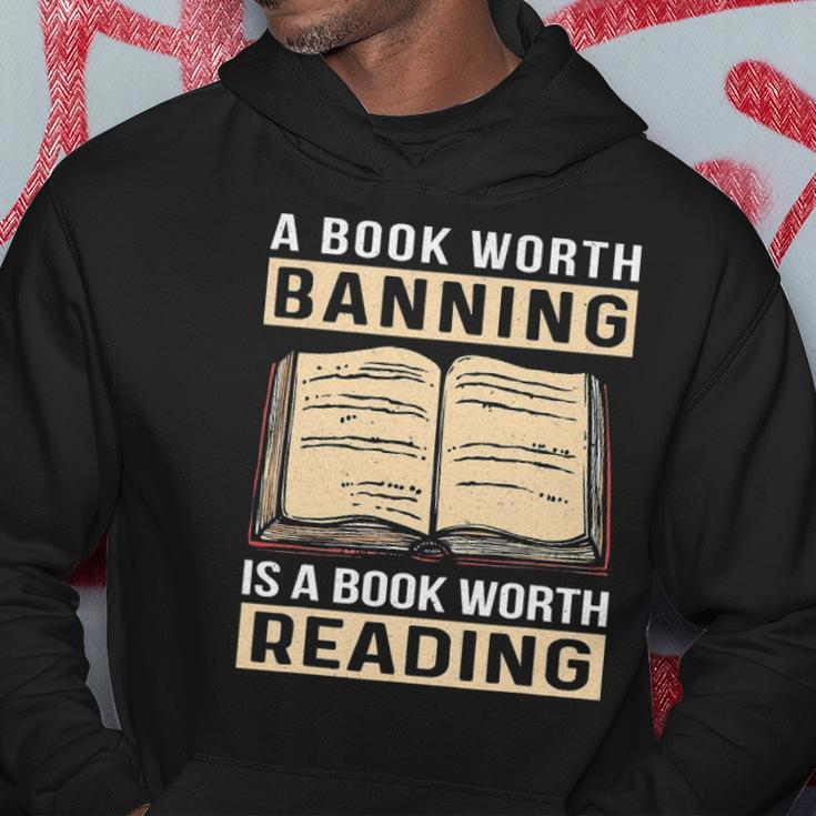 Vintage Censorship Book Reading Nerd I Read Banned Books Hoodie Unique Gifts