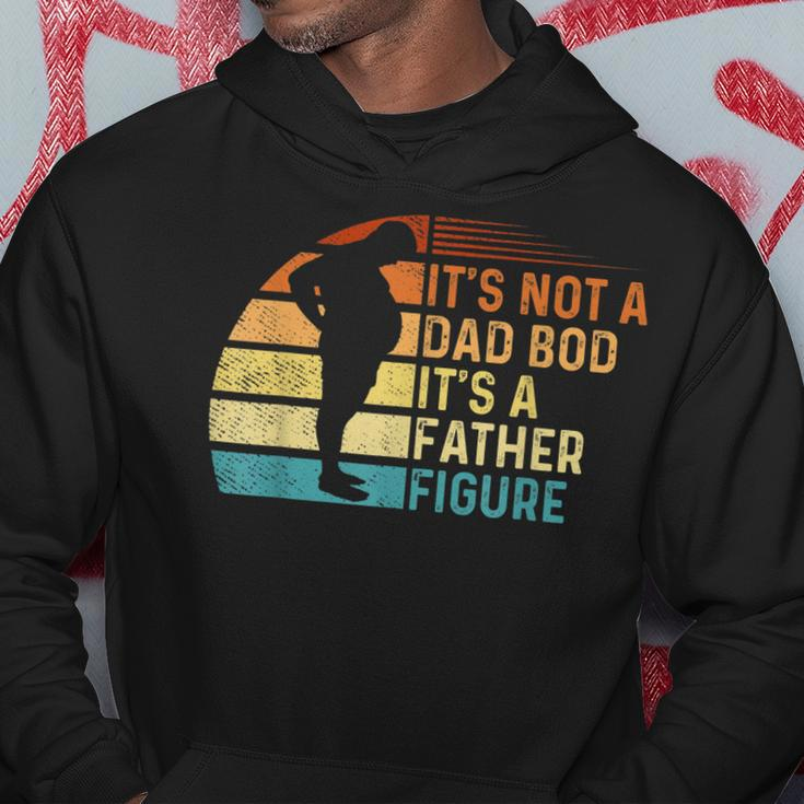 Vintage Its Not A Dad Bod Its Father Figure Design Hoodie Unique Gifts
